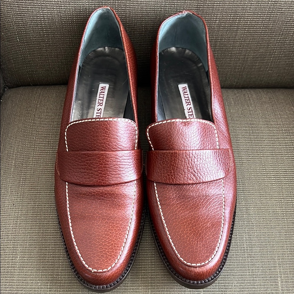 NWOT Walter Steiger Women’s Brown Loafers Sz 9